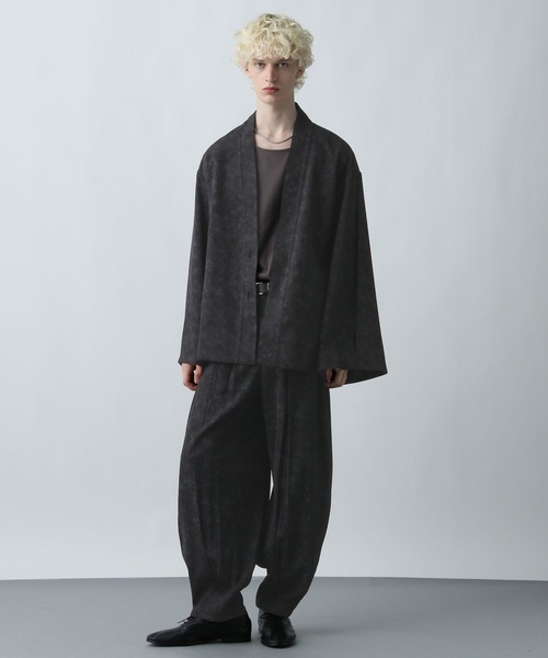 「HARE」 パンツ MEDIUM ブラック メンズの画像