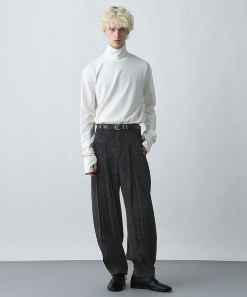 「HARE」 パンツ MEDIUM ブラック メンズの画像