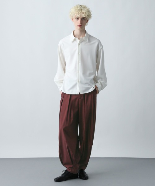 「HARE」 パンツ MEDIUM ブラック メンズの画像