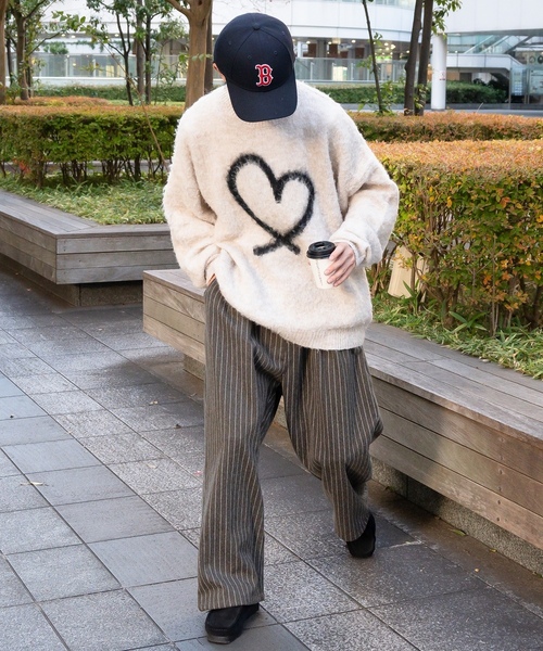 「Perushu」 パンツ MEDIUM グレイッシュベージュ メンズ_画像3