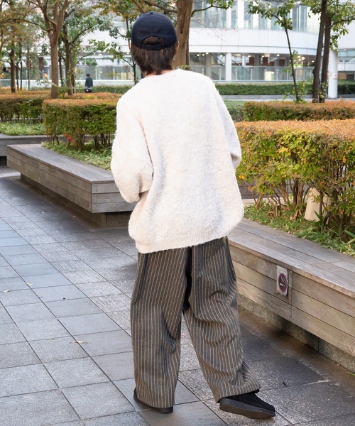 「Perushu」 パンツ MEDIUM グレイッシュベージュ メンズ_画像5