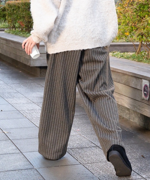 「Perushu」 パンツ MEDIUM グレイッシュベージュ メンズ_画像7