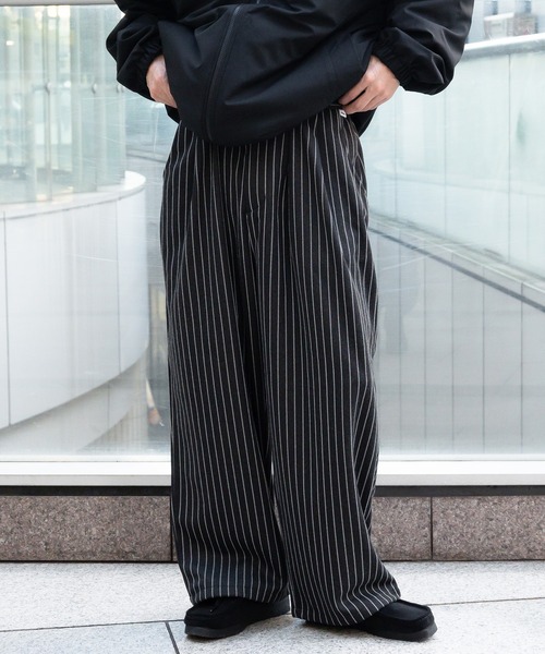 「Perushu」 パンツ MEDIUM グレイッシュベージュ メンズ_画像9