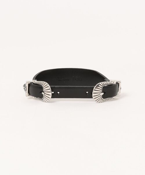 TOGA TOO ブレスレット TOGA TOO Narrow double buckle bangle