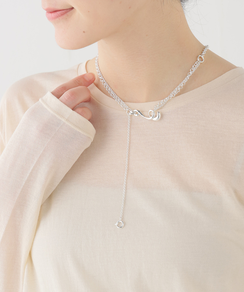 Soierie（ソワリー） ネックレス Virtual lariat レディース