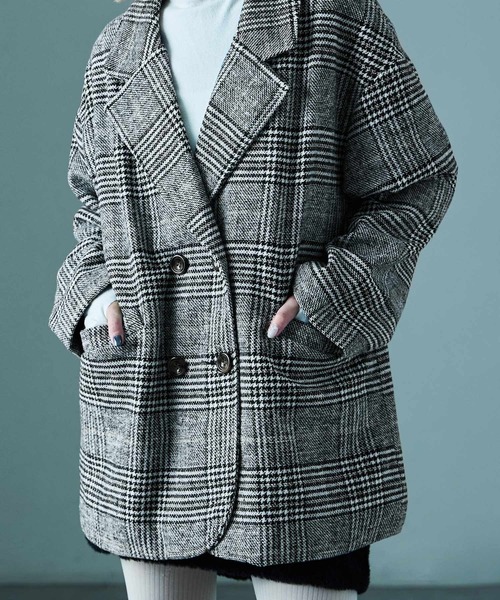 「Fashion Letter」 テーラードジャケット M ブラック レディース_画像3