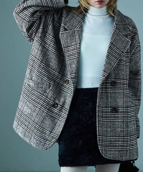 「Fashion Letter」 テーラードジャケット M ブラック レディース_画像5