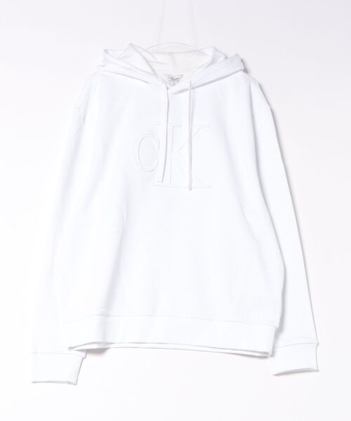パーカー 裏起毛 Calvin Klein ロゴフーディー メンズ レディース