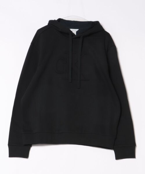 カルバンクライン ロゴ フーディー パーカー Calvin Klein（カルバン・クライン） パーカー プルオーバーパーカー