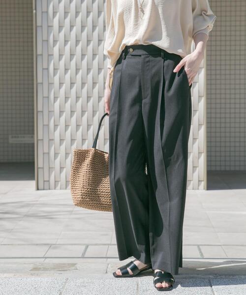 ITEMS URBANRESEARCH（アイテムズ アーバンリサーチ） ワイドパンツ