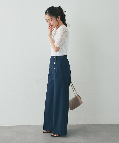 La boutique Bonbon（ラブティックボンボン） ワイドパンツ パンツ