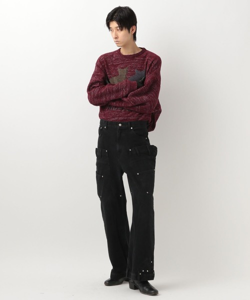 「BLAYMORE」 デニムパンツ SMALL ネイビー メンズの画像