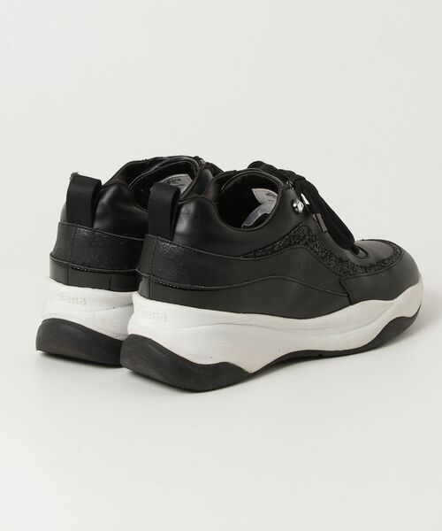 「+diana」 ローカットスニーカー 24.5cm ブラック レディース_画像2
