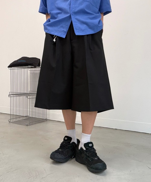 UNDERSTATEMENTs ハーフパンツ ワイドパンツ スラックス 「ユニ
