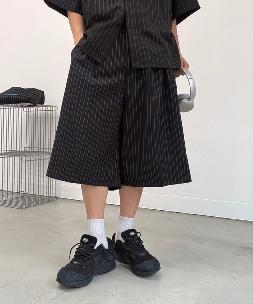 ブラックダラス　ハーフパンツ　セット UNDERSTATEMENTs ハーフパンツ ワイドパンツ スラックス 「ユニ