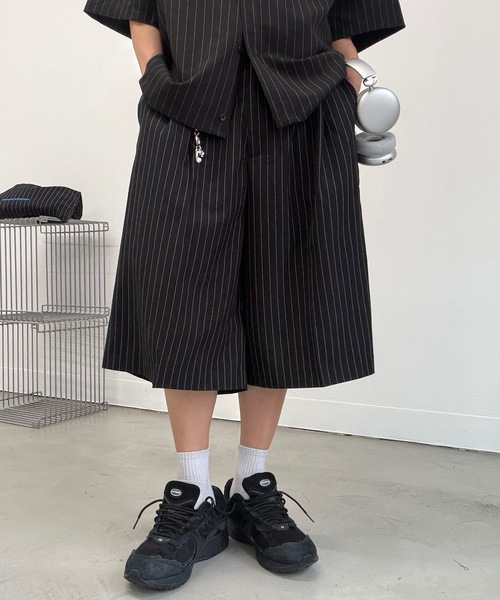 UNDERSTATEMENTs ハーフパンツ ワイドパンツ スラックス 「ユニ