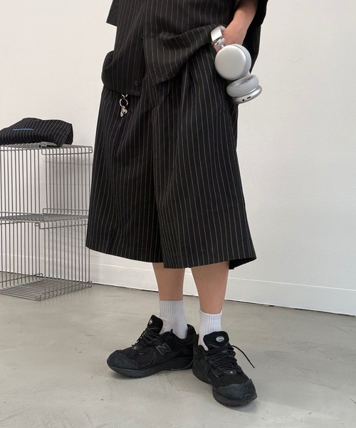 UNDERSTATEMENTs ハーフパンツ ワイドパンツ スラックス 「ユニ