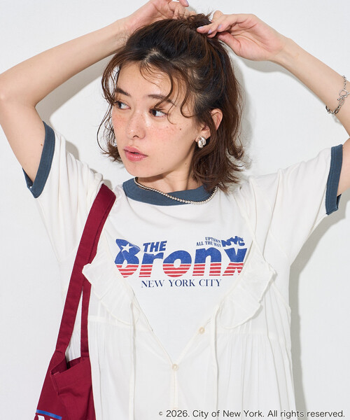 新品☆アンスリード☆裾ドゥローストリングシャツ☆フリーサイズ FREAK'S STORE（フリークスストア） ブラウス シャツ 限定展開