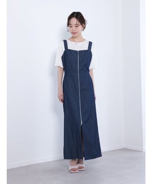 fifth（フィフス） ワンピース 前開きデニムワンピース : ZOZOTOWN