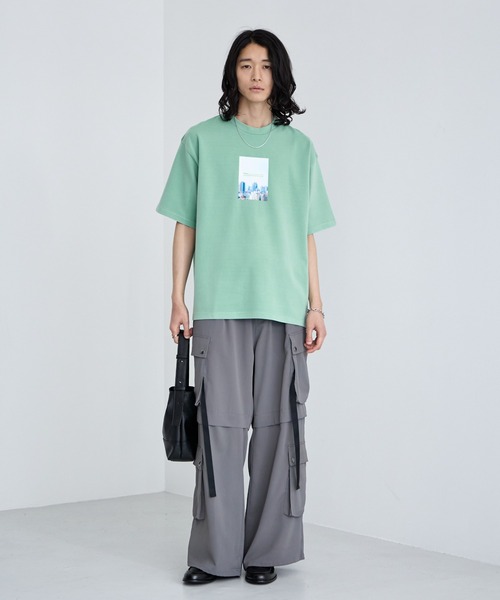 RAGEBLUE（レイジブルー） tシャツ Pigment Photo Print T-Shirt