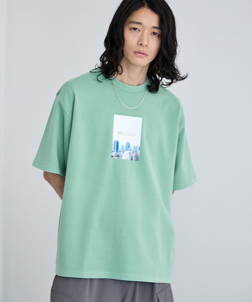 RAGEBLUE（レイジブルー） tシャツ Pigment Photo Print T-Shirt