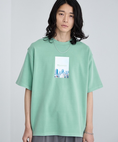 RAGEBLUE（レイジブルー） tシャツ Pigment Photo Print T-Shirt