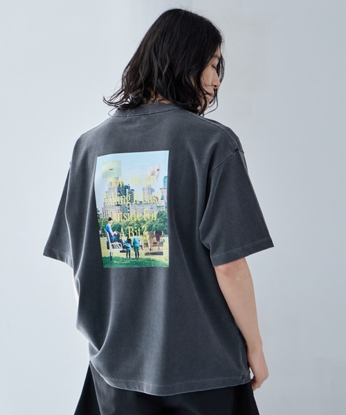 RAGEBLUE（レイジブルー） tシャツ Pigment Photo Print T-Shirt