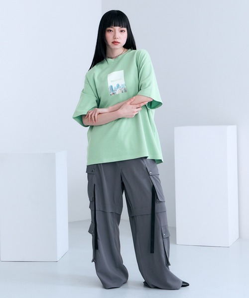 RAGEBLUE（レイジブルー） tシャツ Pigment Photo Print T-Shirt