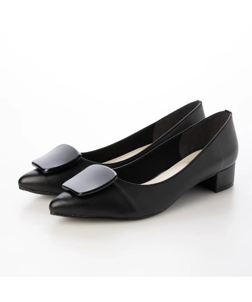 「Launa lea」 パンプス 24.5cm ブラック レディース_画像7