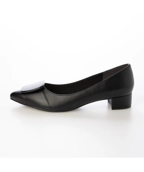「Launa lea」 パンプス 24.5cm ブラック レディース_画像9
