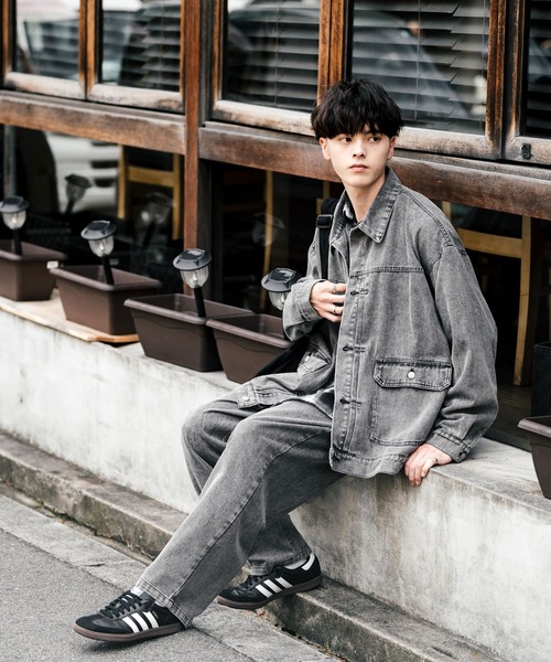 「Rocky Monroe」 セットアップ M ワンウォッシュ メンズ_画像4
