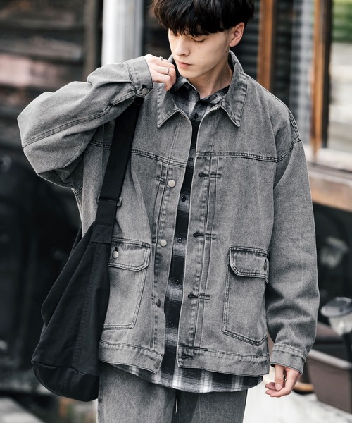 「Rocky Monroe」 セットアップ M ワンウォッシュ メンズ_画像5
