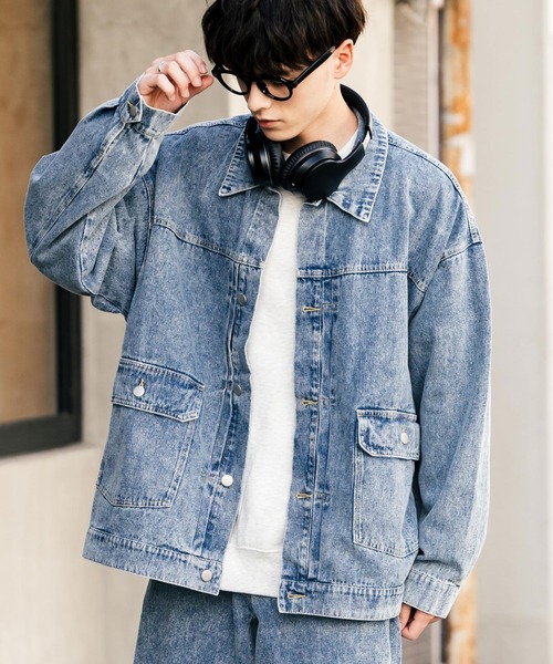 「Rocky Monroe」 セットアップ M ワンウォッシュ メンズ_画像8