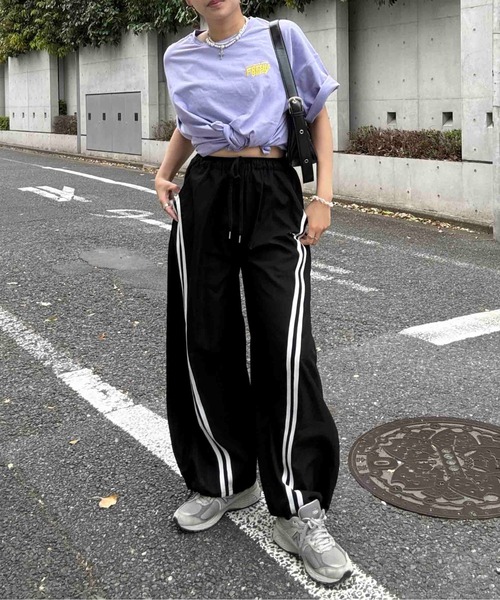 AS KNOW AS（アズノゥアズ） ワイドパンツ カーゴパンツ 裾ドロスト