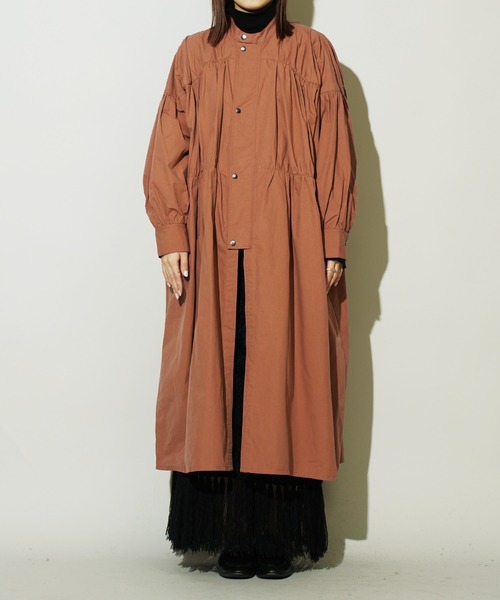 「Aphlotus」 長袖ワンピース SMALL ネイビー レディース_画像3