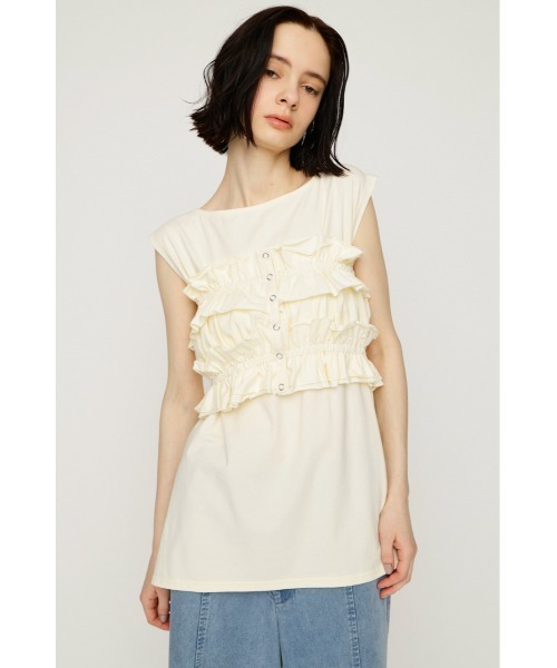 SLY（スライ） tシャツ MULTI WAY 2P CUT TOPS マルチウェイツーピー