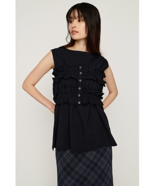 SLY（スライ） tシャツ MULTI WAY 2P CUT TOPS マルチウェイツーピー
