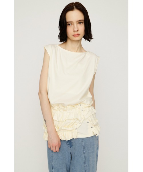 SLY（スライ） tシャツ MULTI WAY 2P CUT TOPS マルチウェイツーピー