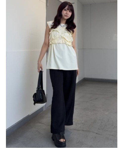 SLY（スライ） tシャツ MULTI WAY 2P CUT TOPS マルチウェイツーピー