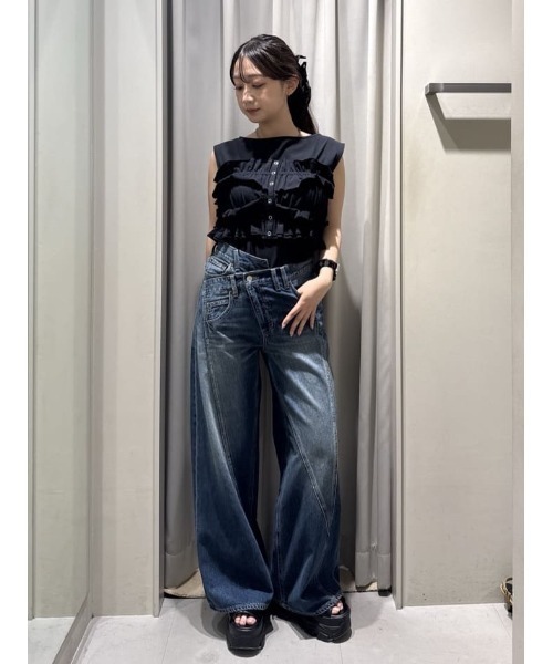 SLY（スライ） tシャツ MULTI WAY 2P CUT TOPS マルチウェイツーピー