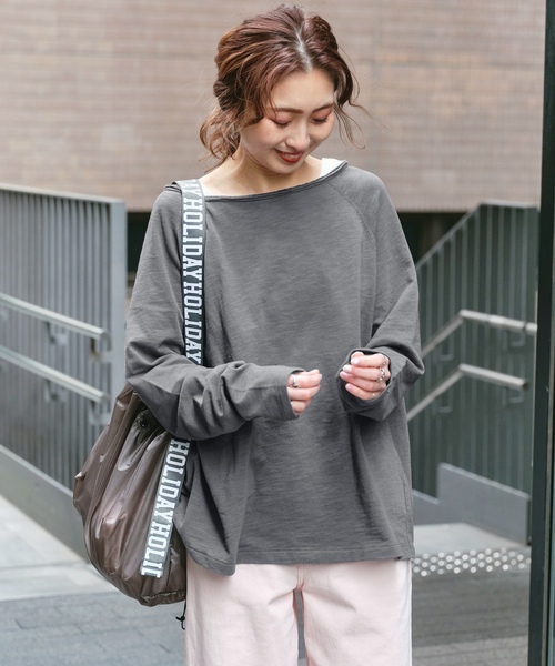 「Spick & Span」 長袖カットソー FREE ホワイト レディース_画像4