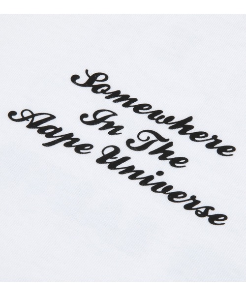 「AAPE BY A BATHING APE」 半袖Tシャツ LARGE グレー系その他2 メンズ_画像8