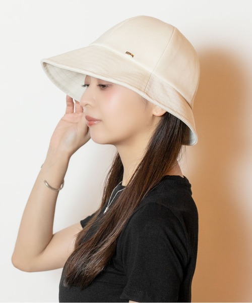 「CA4LA」 ハット ONESIZE ナチュラル レディース_画像8