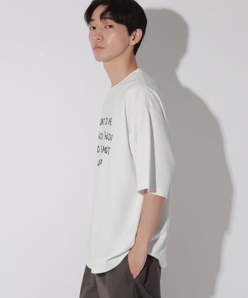 LAKOLE（ラコレ） tシャツ ドローイングメッセージT / 672890 メンズ