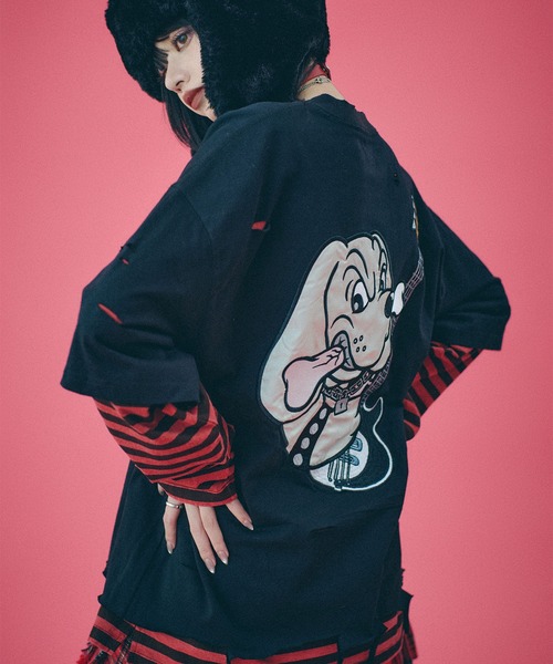 GALFY 長袖T GALFY（ガルフィー） 長袖Tシャツ L ブラック メンズ : ZOZOTOWN Yahoo