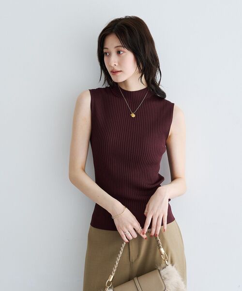Y2K❤️ 00s DIESEL ノースリーブ オフタートルネック ニット YECCA VECCA（イェッカヴェッカ） タートルネック ニット セーター