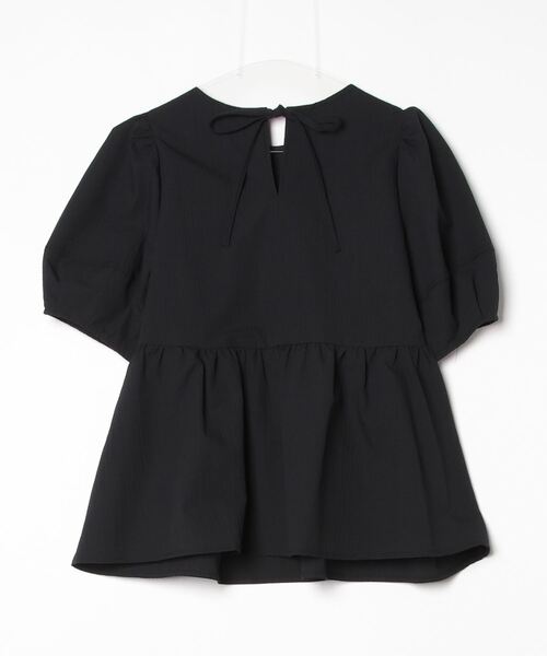 「Ray BEAMS」 半袖ブラウス ONE SIZE ブラック レディース_画像2