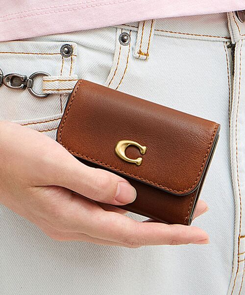 COACH エッセンシャルカードホルダーウォレット COACH（コーチ） ミニ 財布 エッセンシャル カード ホルダー