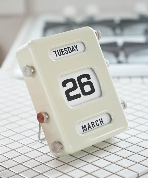 DULTON（ダルトン） 文房具 PERPETUAL CALENDAR/万年カレンダー