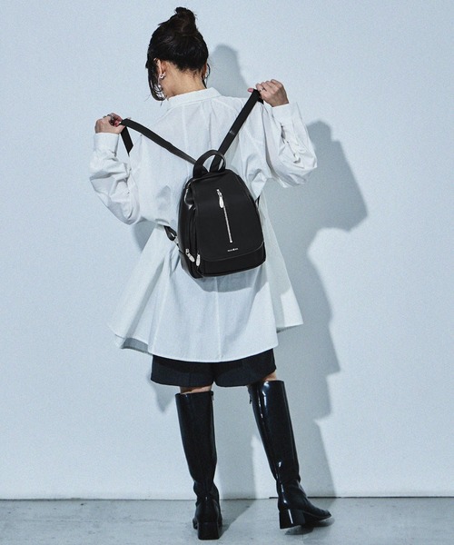 「HUNDRED」 リュック ONE SIZE ブラック レディース_画像5